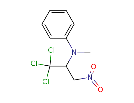 Benzenamine, N-methyl-N-[2,2,2-trichloro-1-(nitromethyl)ethyl]-