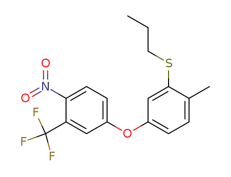 Molecular Structure of 49828-48-0 (C<sub>17</sub>H<sub>16</sub>F<sub>3</sub>NO<sub>3</sub>S)