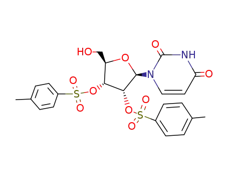Molecular Structure of 6206-11-7 (2',3'-di-O-tosyluridine)