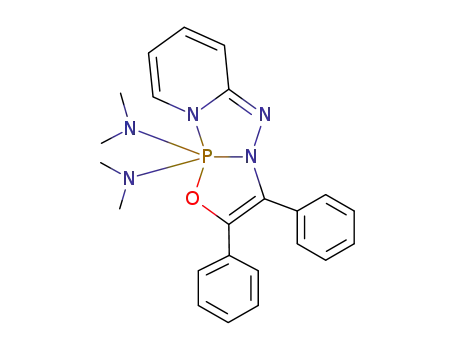 tetra-<i>N</i>-methyl-2,3-diphenyl-11λ<sup>5</sup>-[1,3,2]oxazaphospholo[3',2':2,3][1,2,4,3]triazaphospholo[4,5-<i>a</i>]pyridine-11,11-diamine