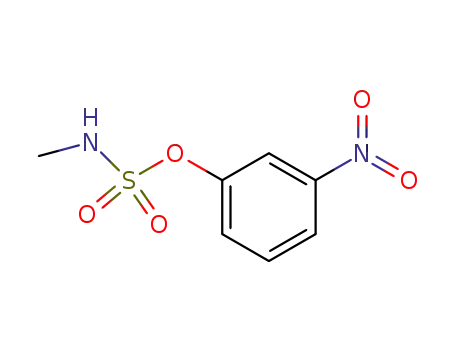Molecular Structure of 54838-81-2 (Methyl-sulfamic acid 3-nitro-phenyl ester)