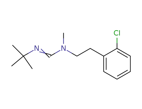 Methanimidamide,
N-[2-(2-chlorophenyl)ethyl]-N'-(1,1-dimethylethyl)-N-methyl-