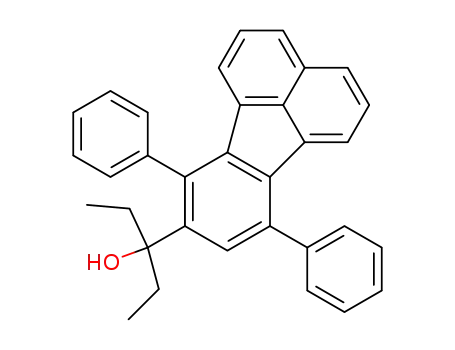 7.10-Diphenyl-8-(1-hydroxy-1-ethyl-propyl)-fluoranthen
