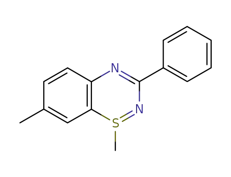 1,7-dimethyl-3-phenyl-1λ<sup>4</sup>,2,4-benzothiadiazine