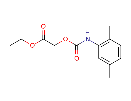 ethyl 2-{[(2,5-dimethylphenyl)carbamoyl]oxy}acetate