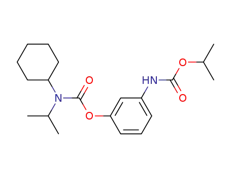 Molecular Structure of 57375-68-5 (N-Isopropoxycarbonyl-3-(N-cyclohexyl-N-isopropylcarbamoyloxy)anilin)