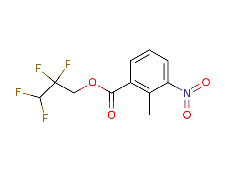 2-Methyl-3-nitro-benzoic acid 2,2,3,3-tetrafluoro-propyl ester