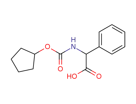 cyclopentyloxycarbonylamino-phenyl-acetic acid