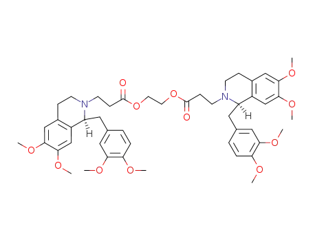 (RS)/meso-N,N'-4,7-dioxa-3,8-dioxodecylene-1,10-diyl-bis-tetrahydropapaverine