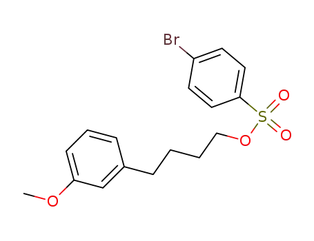 1-(4-bromo-benzenesulfonyloxy)-4-(3-methoxy-phenyl)-butane