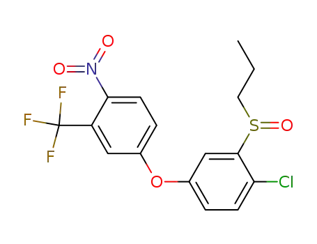 Molecular Structure of 49828-66-2 (C<sub>16</sub>H<sub>13</sub>ClF<sub>3</sub>NO<sub>4</sub>S)