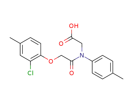 <i>N</i>-[(2-chloro-4-methyl-phenoxy)-acetyl]-<i>N</i>-<i>p</i>-tolyl-glycine