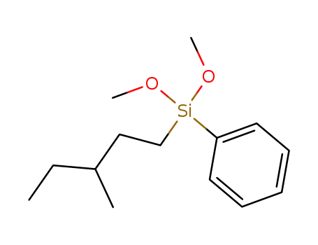 Dimethoxy-(3-methyl-pentyl)-phenyl-silane