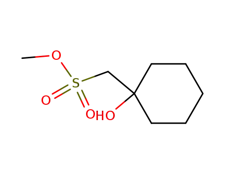 (1-Hydroxy-cyclohexyl)-methansulfonsaeuremethylester