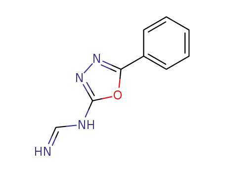 Methanimidamide, N-(5-phenyl-1,3,4-oxadiazol-2-yl)-