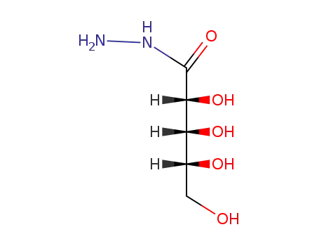 Molecular Structure of 862191-36-4 (d-ribonic acid hydrazide)