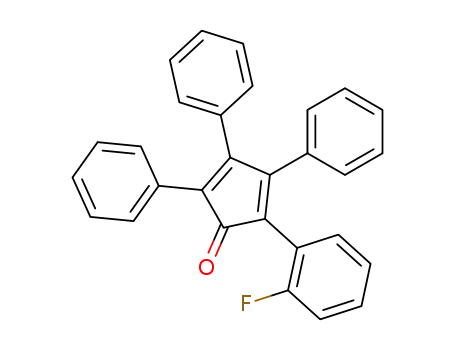 2-(2-fluoro-phenyl)-3,4,5-triphenyl-cyclopentadienone