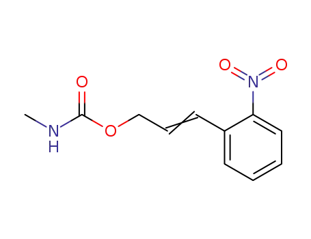 Methyl-carbamic acid (E)-3-(2-nitro-phenyl)-allyl ester