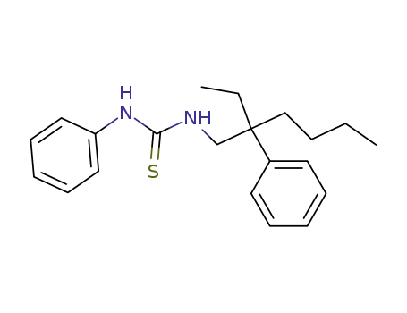 <i>N</i>-(2-ethyl-2-phenyl-hexyl)-<i>N</i>'-phenyl-thiourea