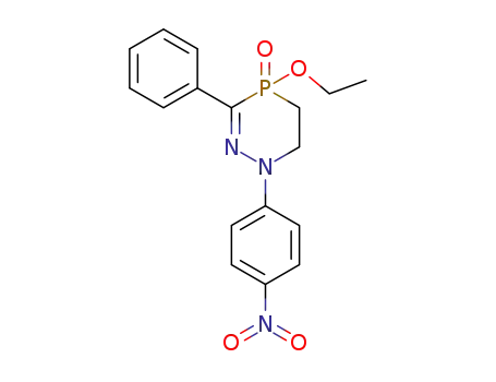 4-ethoxy-1-(4-nitro-phenyl)-3-phenyl-1,4,5,6-tetrahydro-[1,2,4]diazaphosphinine 4-oxide