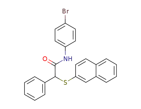 [2]naphthylsulfanyl-phenyl-acetic acid-(4-bromo-anilide)