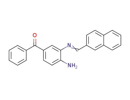 3-(2-Naphthylmethylenimino)-4-aminobenzophenon