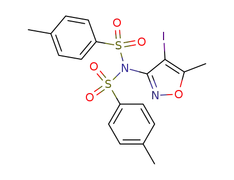 (4-iodo-5-methyl-isoxazol-3-yl)-bis-(toluene-4-sulfonyl)-amine