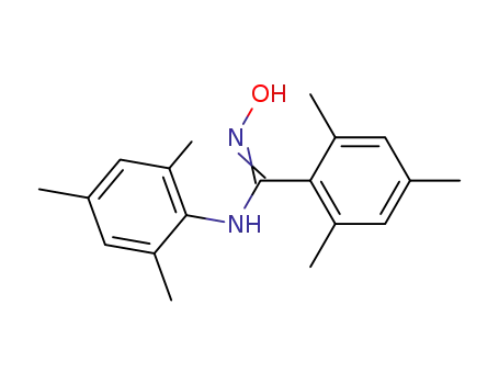 <i>N</i>-hydroxy-2,4,6-trimethyl-<i>N</i>'-(2,4,6-trimethyl-phenyl)-benzamidine