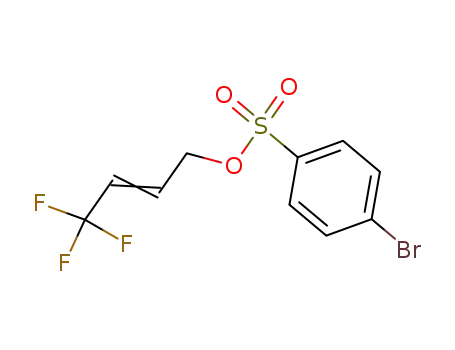 Molecular Structure of 1536-55-6 (γ-Trifluormethylallyl-p-brombenzolsulfonat)