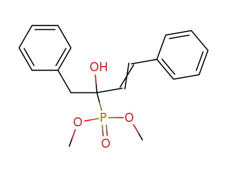 Phosphonic acid, [1-hydroxy-3-phenyl-1-(phenylmethyl)-2-propenyl]-,
dimethyl ester