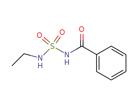 N-Benzoyl-N'-aethylsulfamid