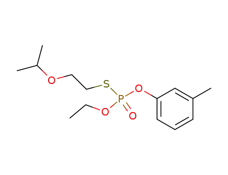 Thiophosphoric acid O-ethyl ester S-(2-isopropoxy-ethyl) ester O'-m-tolyl ester