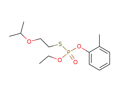 Thiophosphoric acid O-ethyl ester S-(2-isopropoxy-ethyl) ester O'-o-tolyl ester