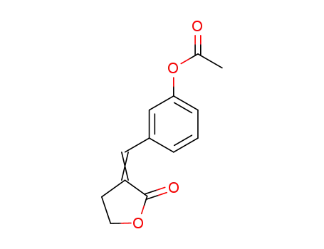 3-((Ξ)-3-acetoxy-benzylidene)-dihydro-furan-2-one