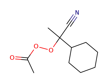Ethaneperoxoic acid, 1-cyano-1-cyclohexylethyl ester