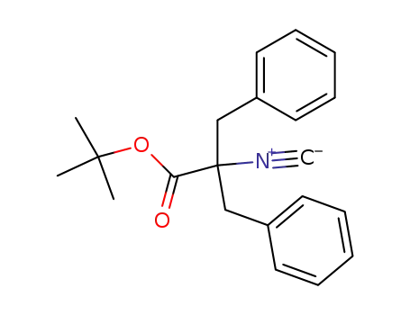 Molecular Structure of 60339-16-4 (2-Benzyl-2-isocyan-3-phenyl-propionsaeure-t-butylester)