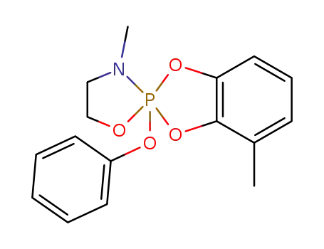 4,3'-dimethyl-2-phenoxy-2λ<sup>5</sup>-spiro[benzo[1,3,2]dioxaphosphole-2,2'-[1,3,2]oxazaphospholidine]