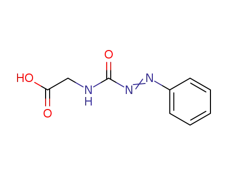 Molecular Structure of 3016-43-1 (N-{[(E)-phenyldiazenyl]carbonyl}glycine)