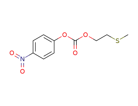 Carbonic acid, 2-(methylthio)ethyl 4-nitrophenyl ester