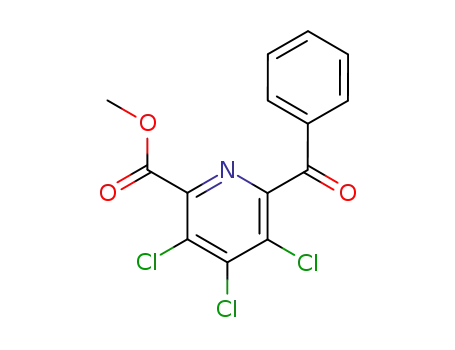 6-benzoyl-3,4,5-trichloro-pyridine-2-carboxylic acid methyl ester