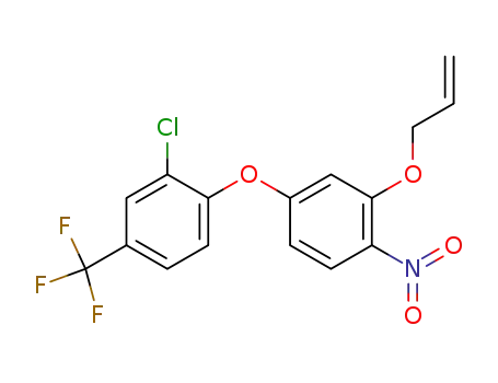 Benzene,
2-chloro-1-[4-nitro-3-(2-propenyloxy)phenoxy]-4-(trifluoromethyl)-