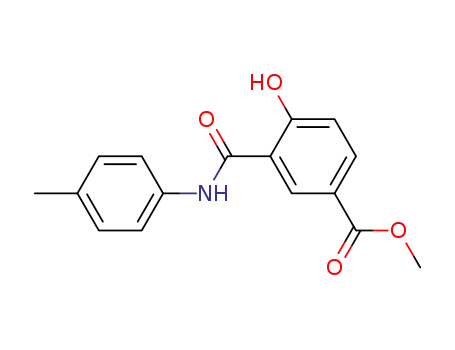 4-hydroxy-<i>N</i>-<i>p</i>-tolyl-isophthalamic acid methyl ester