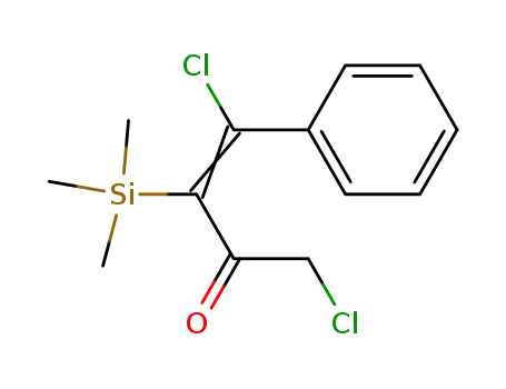 1,4-Dichlor-2-trimethylsilyl-1-phenyl-buten-<sup>(1)</sup>-on-<sup>(3)</sup>