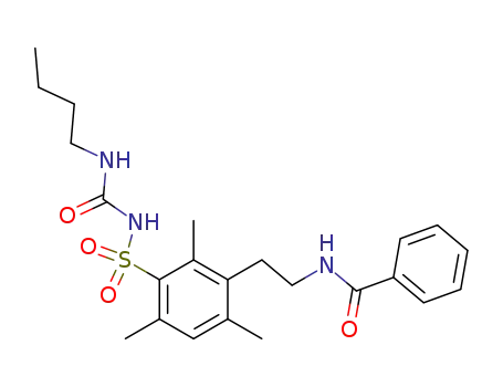 Molecular Structure of 25196-94-5 (C<sub>23</sub>H<sub>31</sub>N<sub>3</sub>O<sub>4</sub>S)
