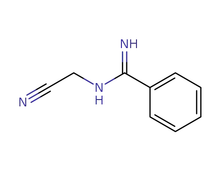 N<sup>2</sup>-Benzamidino-acetonitril