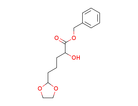 5-[1,3]Dioxolan-2-yl-2-hydroxy-pentanoic acid benzyl ester