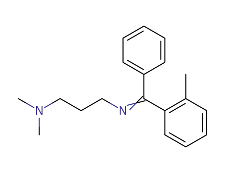 Molecular Structure of 39264-96-5 (1,3-Propanediamine,
N,N-dimethyl-N'-[(2-methylphenyl)phenylmethylene]-)