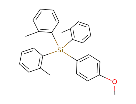 (4-Methoxyphenyl)tri(o-tolyl)silane
