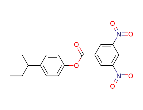 1-(1-ethyl-propyl)-4-(3,5-dinitro-benzoyloxy)-benzene