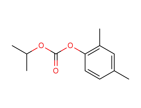 Molecular Structure of 21333-56-2 (2,4-Xylenyl-isopropyl-carbonat)